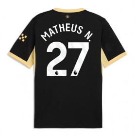 Manchester City Matheus Nunes #27 Borta Kläder 2026-27 Kortärmad